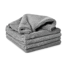 FibreKing Premium Microfibre Cloths - Singles Gray, product photo on white