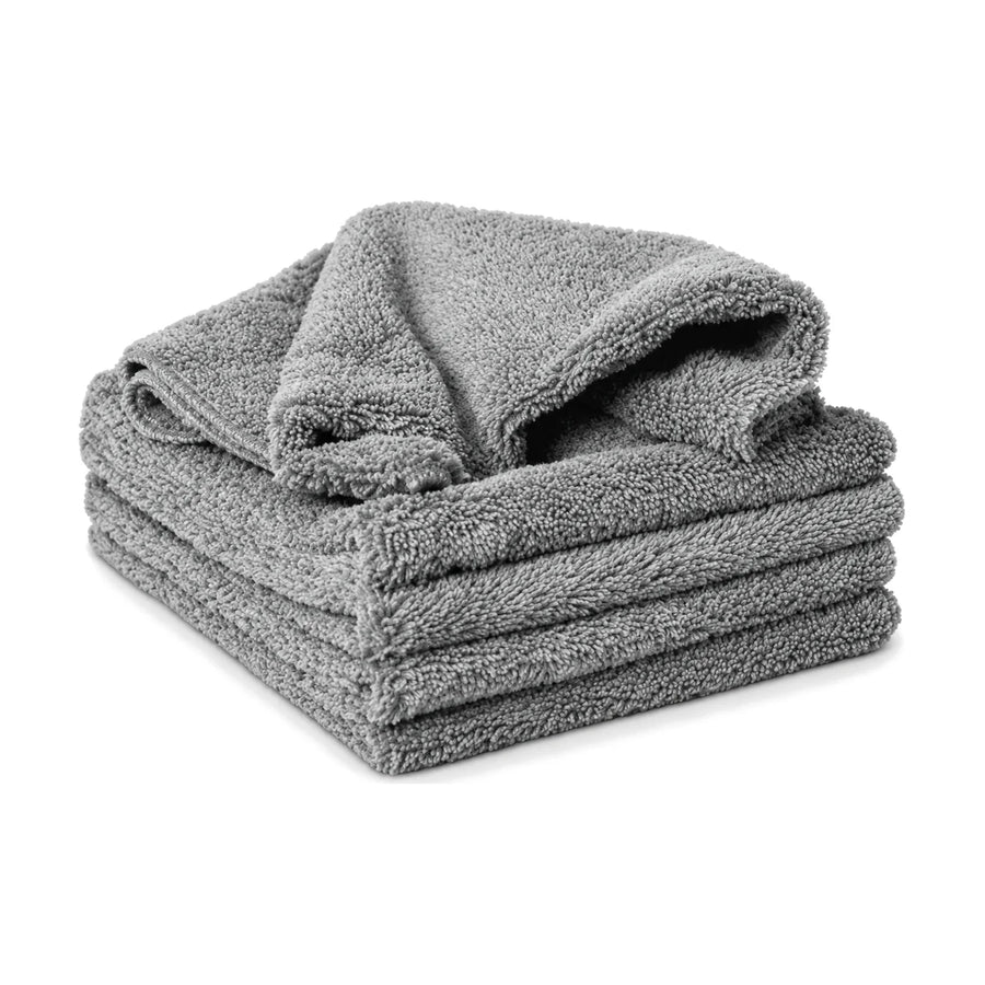 FibreKing Premium Microfibre Cloths - Singles Gray, product photo on white
