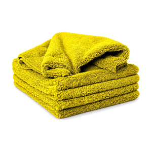 FibreKing Premium Microfibre Cloths - Singles Yellow