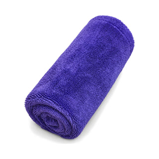 FibreKing Silver Label Drying Towel | 1100 GSM Purple, product photo on white
