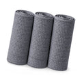 FibreKing Waffle Weave Glass Towels - 3 Pack | 300GSM