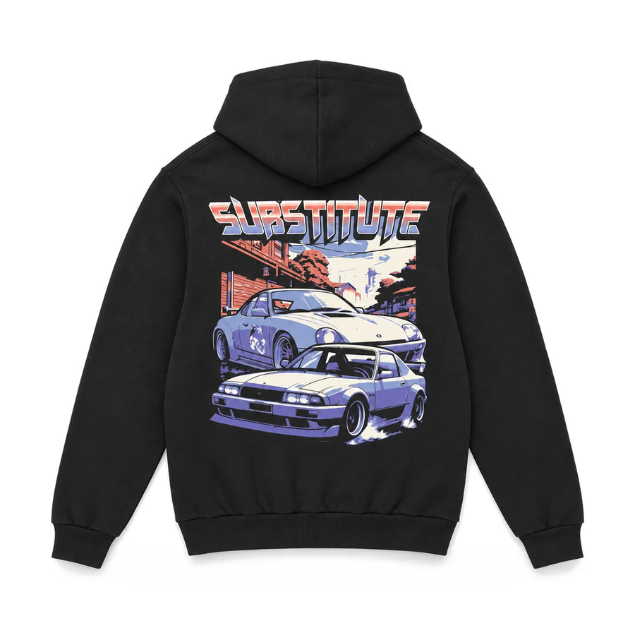 EuroStance Flash Substitute Hoodie back, product photo on white