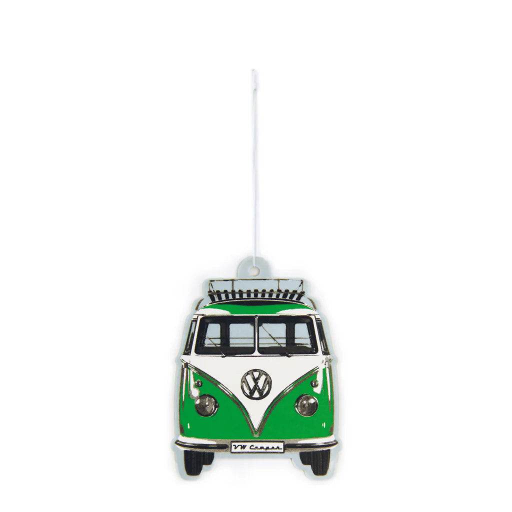 VW T1 Bus Hanging Air Freshener Apple Green - The Drivers HQ