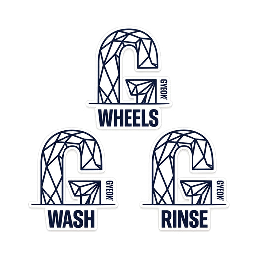 Gyeon Bucket Sticker Set