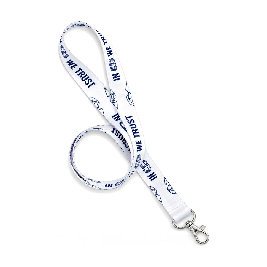 Gyeon Lanyard White, product photo on white