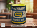 Duckhams Q Motor Oil Mug - Retro Racing Mug for Car Lovers