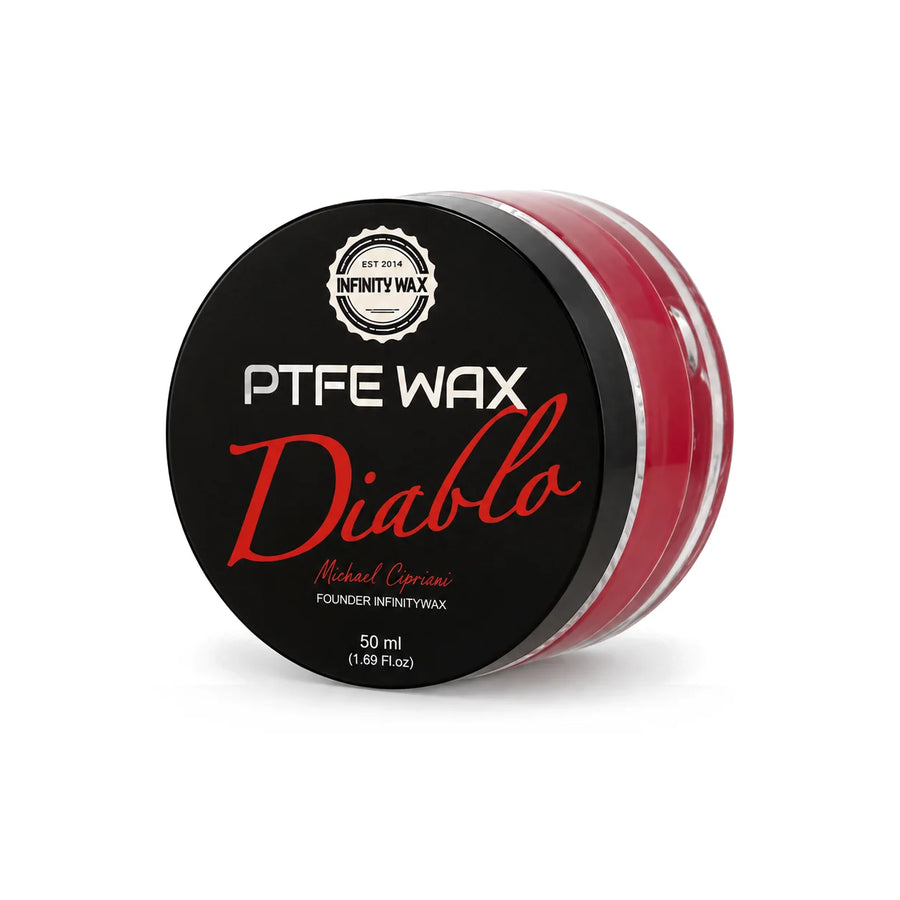 Infinity Wax Diablo PTFE Wax 50ml, product photo on white