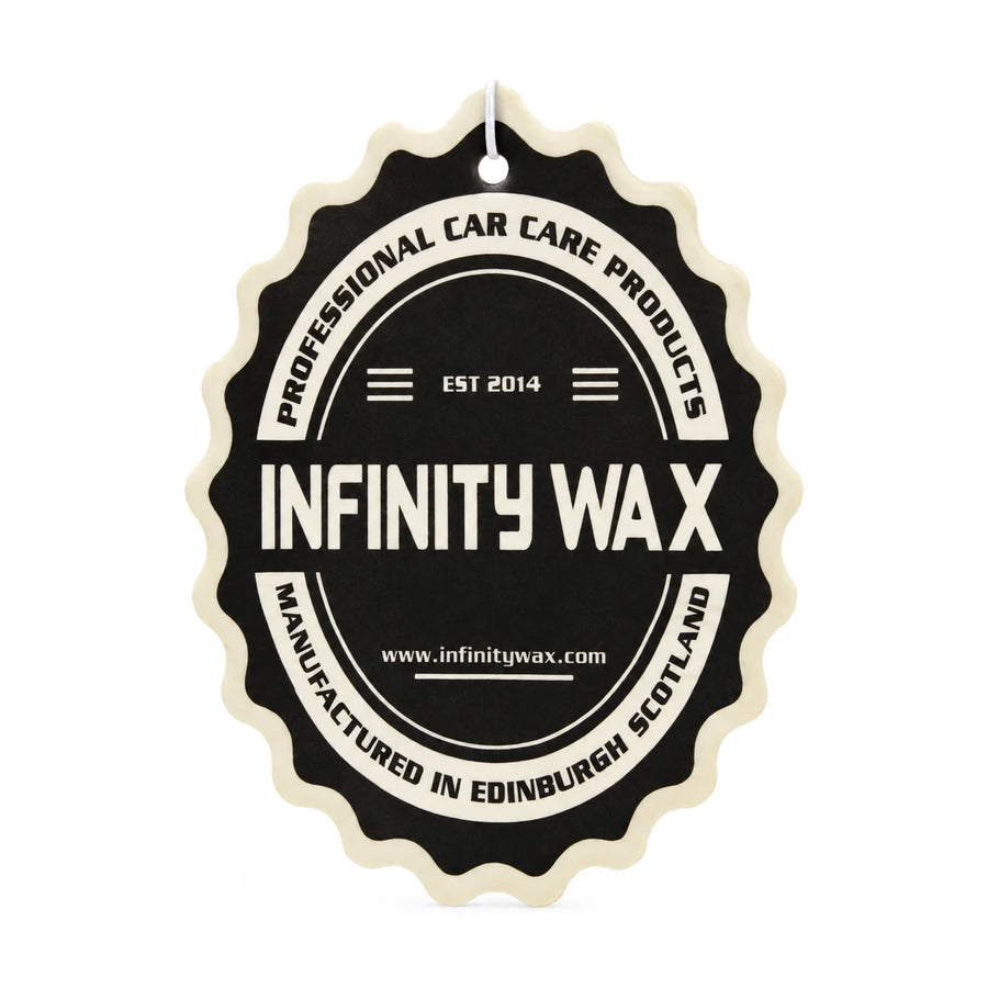 Infinity Wax Cherry Air Freshener, product photo on white