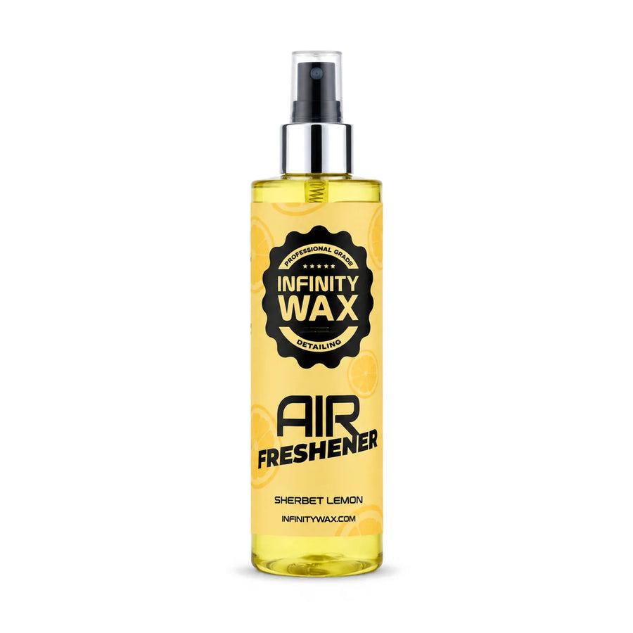 Infinity Wax Spray Freshener Sherbet Lemon 250ml, product photo on white