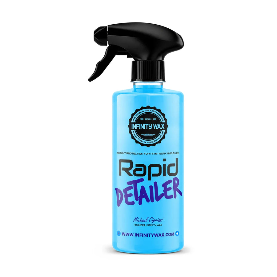 Infinity Wax Rapid Detailer Blue / 500ml, product photo on white
