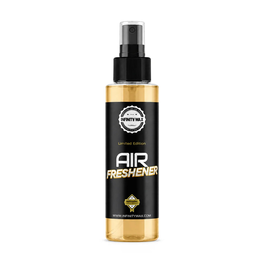 Infinity Wax Spray Air Freshener Tuscan Leather 250ml, product photo on white