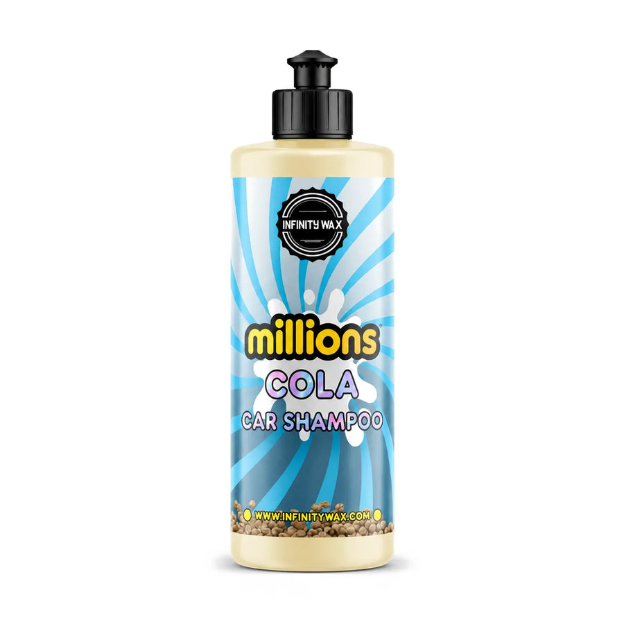 Infinity Wax x Millions Sweets Cola Shampoo 500ml, product photo on white