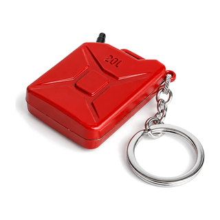 Jerry Can Keyring Keychain, product photo on white
