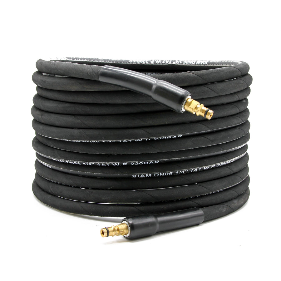 10m Karcher Click Bayonet - Click Bayonet Heavy Duty Rubber K series Hose - The Drivers HQ
