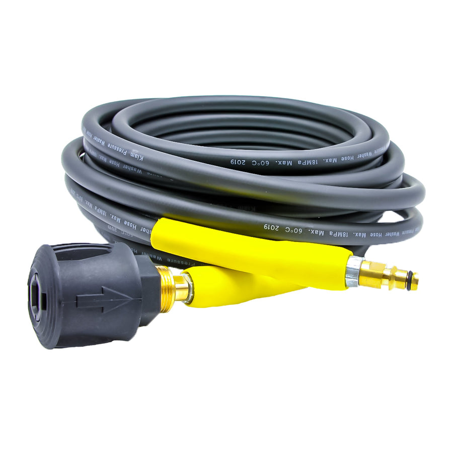 Karcher Click Bayonet Male - Click Bayonet Female K series Pressure Washer Extension Hose - The Drivers HQ