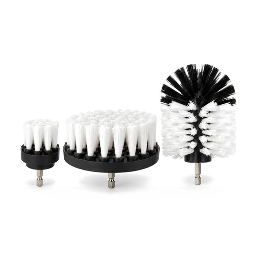 KDN 3 Piece Drill Brush Set - Soft White