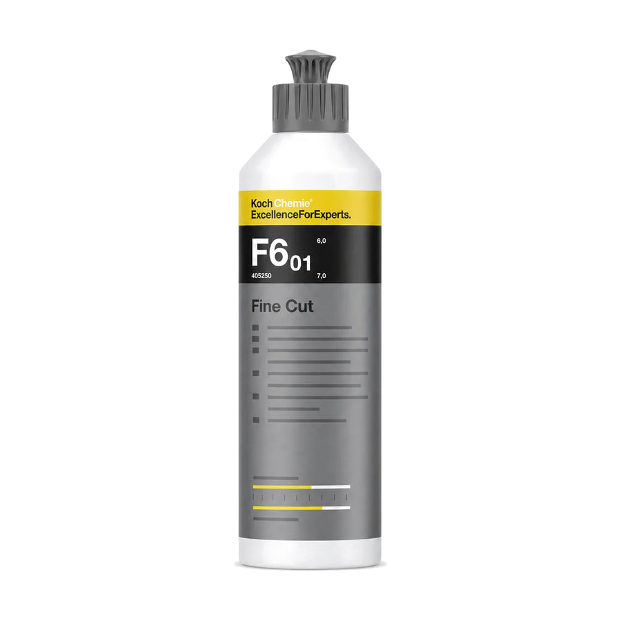 Koch-Chemie Fine Cut F6.01 Polishing Compound 250ml, product photo on white