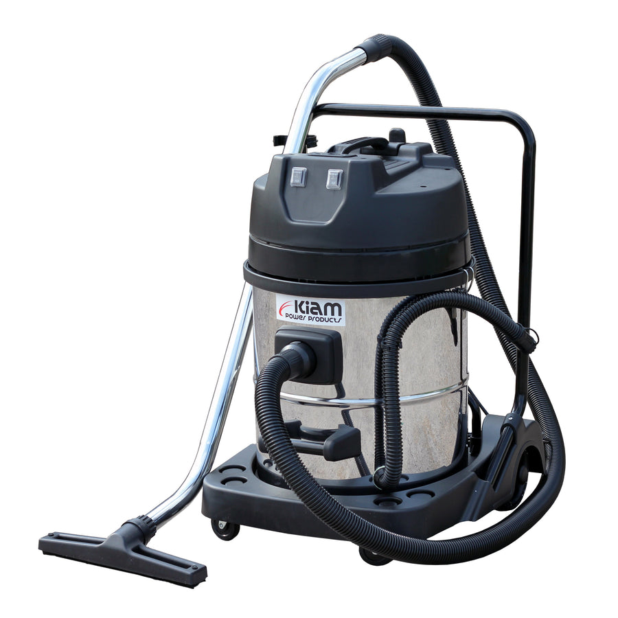 Kiam KV60-2 2400W Twin Motor Industrial Wet and Dry Vacuum Cleaner