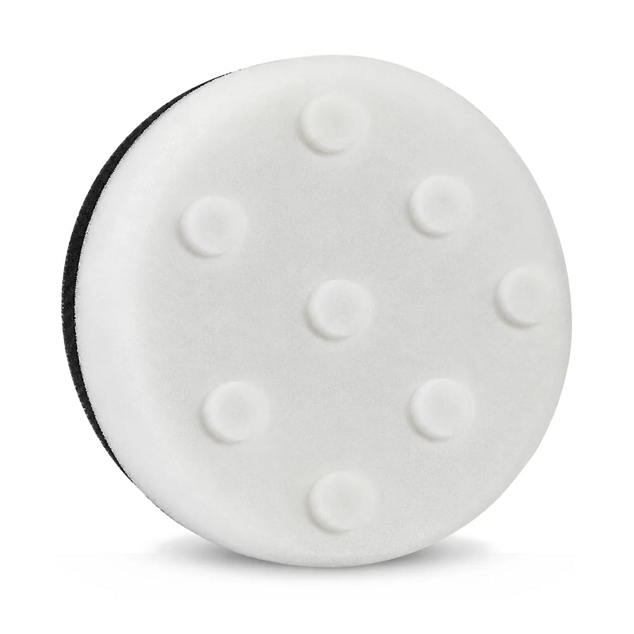 Lake Country CCS 3.5" Heavy Polishing Pad - White 3.5in, product photo on white