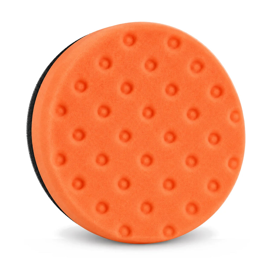 Lake Country CCS 5.5" Orange Light Cutting Pad 5.5in, product photo on white