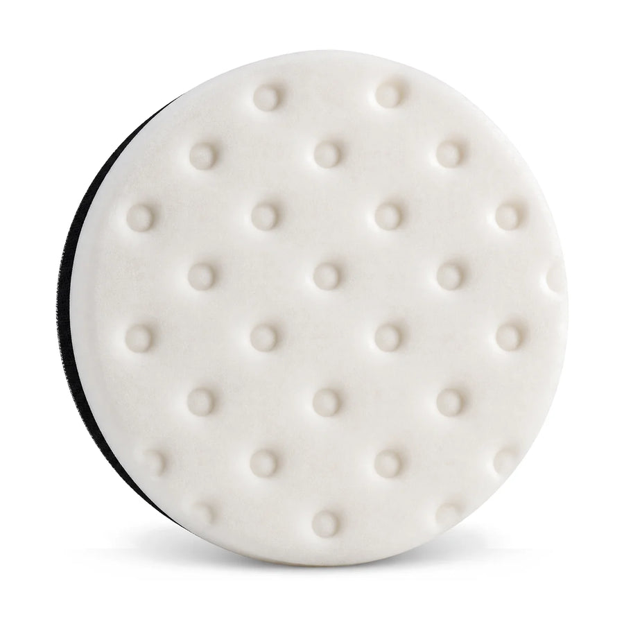 Lake Country CCS 5.5" White Polishing Pad 5.5in, product photo on white