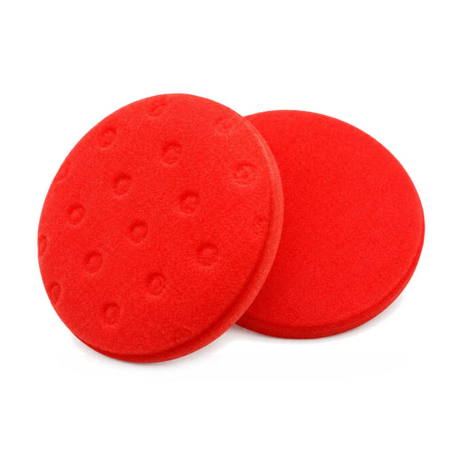 Lake Country CCS Foam Red Wax/Sealant Applicator Pads - 2 Pack