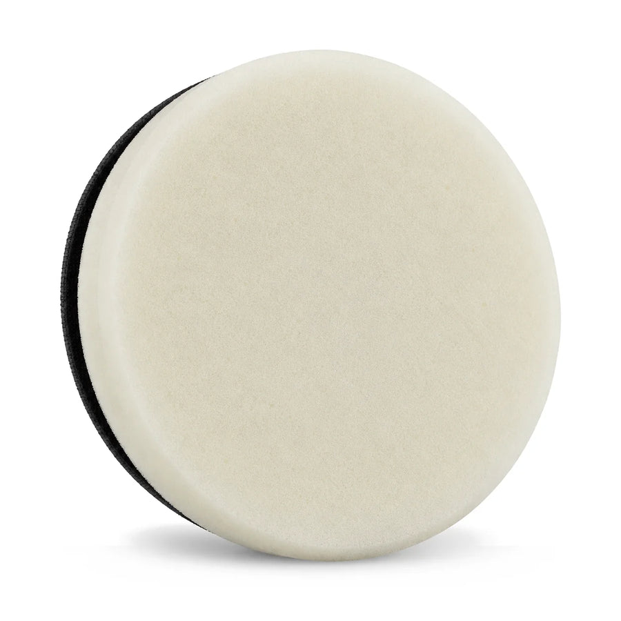 Lake Country Force Pad 3.5" White Polishing Pad 3.5in, product photo on white