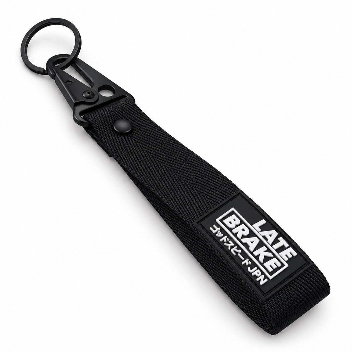 LB_JPN Flight Tag Keychain - Black
