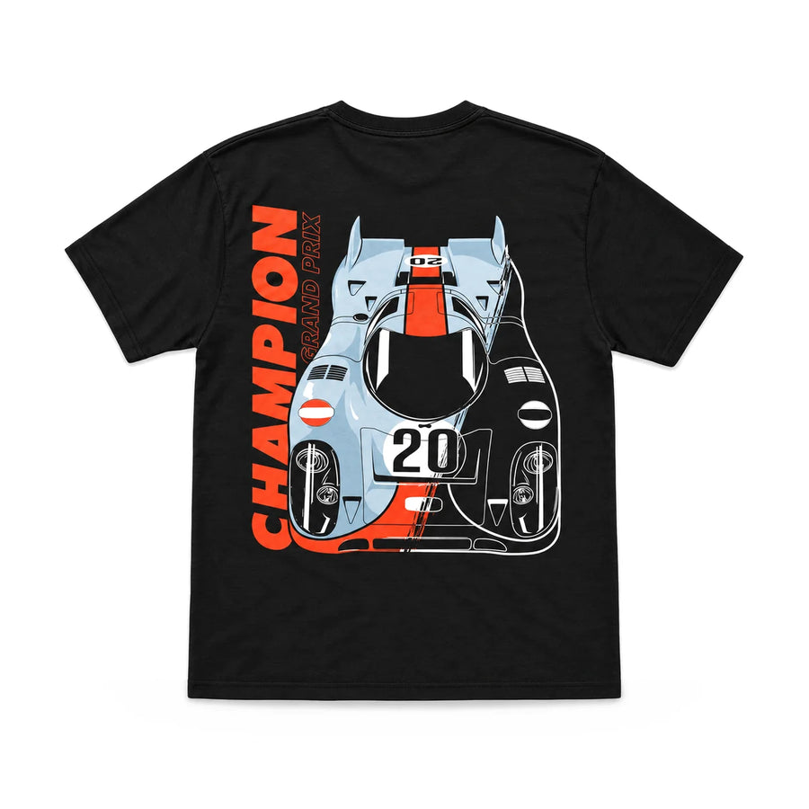 EuroStance Le Mans - Racing Division Tee back, product photo on white
