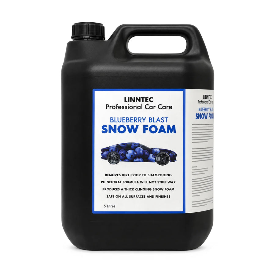 Linntec Blueberry Blast Snow Foam 5L, product photo on white