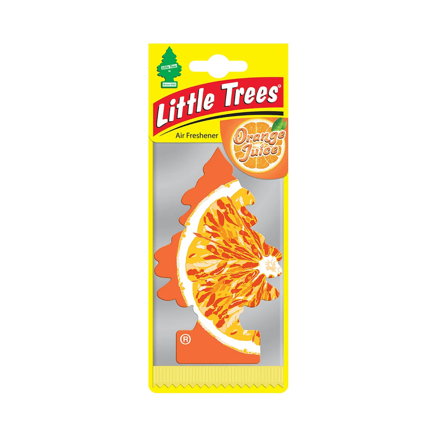 Little Trees Air Freshener, Orange Juice, product photo on white