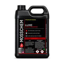 Mosschem Luxe Luxury Shampoo 5 LITRE, product photo on white