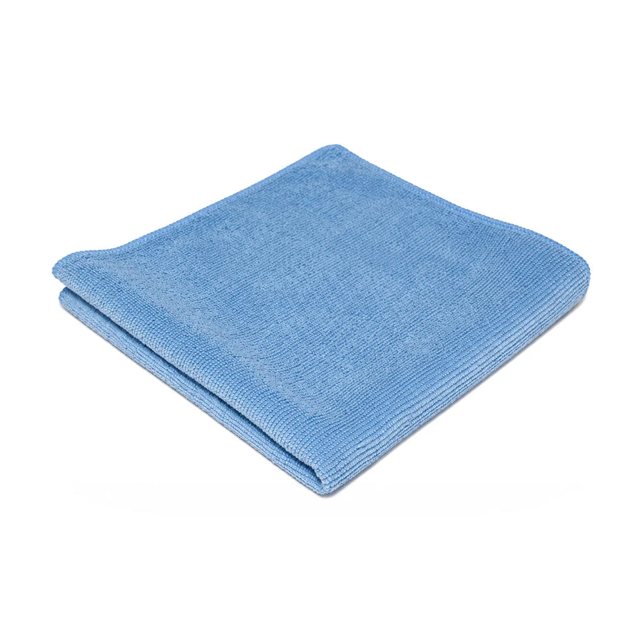 Mammoth Fine All-rounder Microfibre Towel - Blue 40x40cm 40 x 40cm, product photo on white