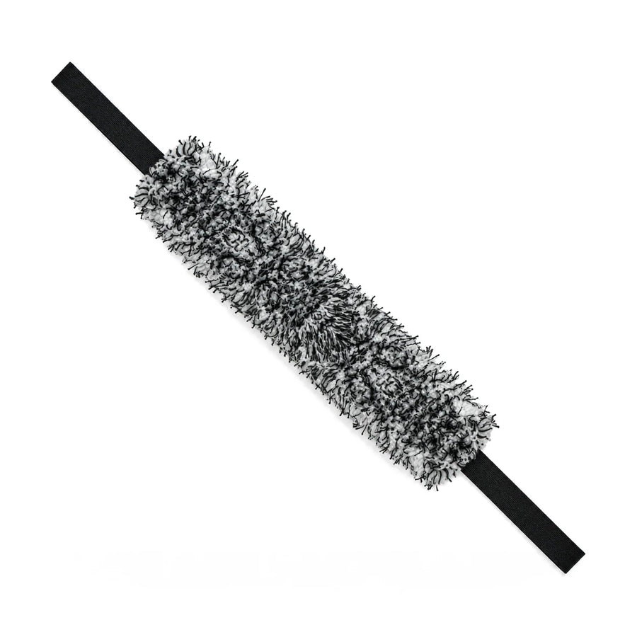 Mammoth Flossmeister microfibre wash band, black, product photo on white