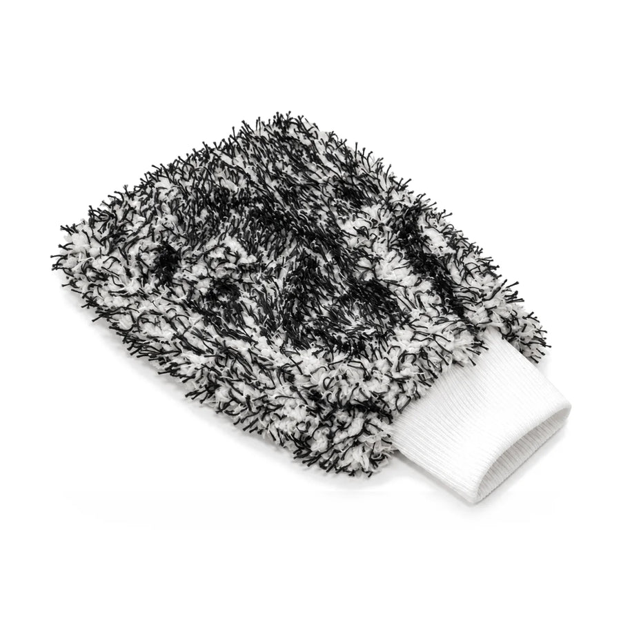 Mammoth Fluffmeister Flex Wash Mitt Black, product photo on white