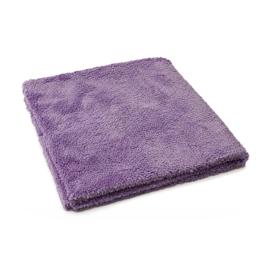 Mammoth Microfibre - Purple Canary - Extra Soft Buffing Towel 40 x 40cm, product photo on white