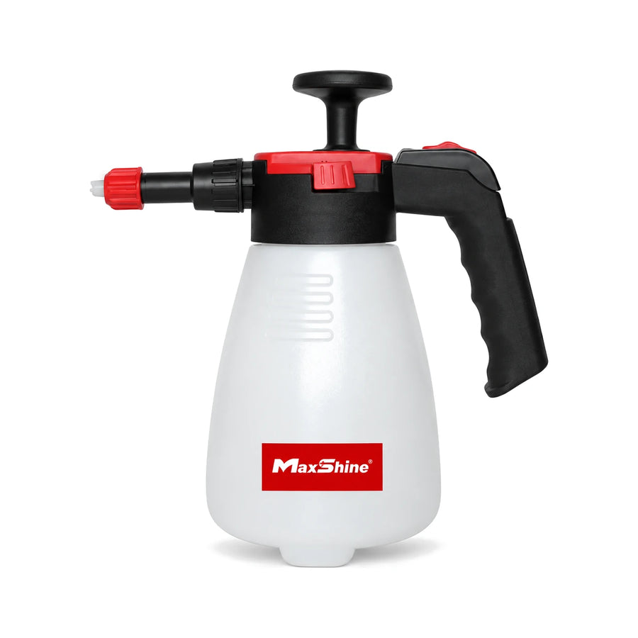 Maxshine 1.5L Hand Pump Foam Sprayer, product photo on white