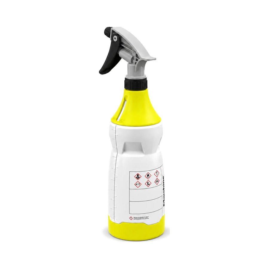 Maxshine HD Chemical Resistant Bottle Yellow, product photo on white