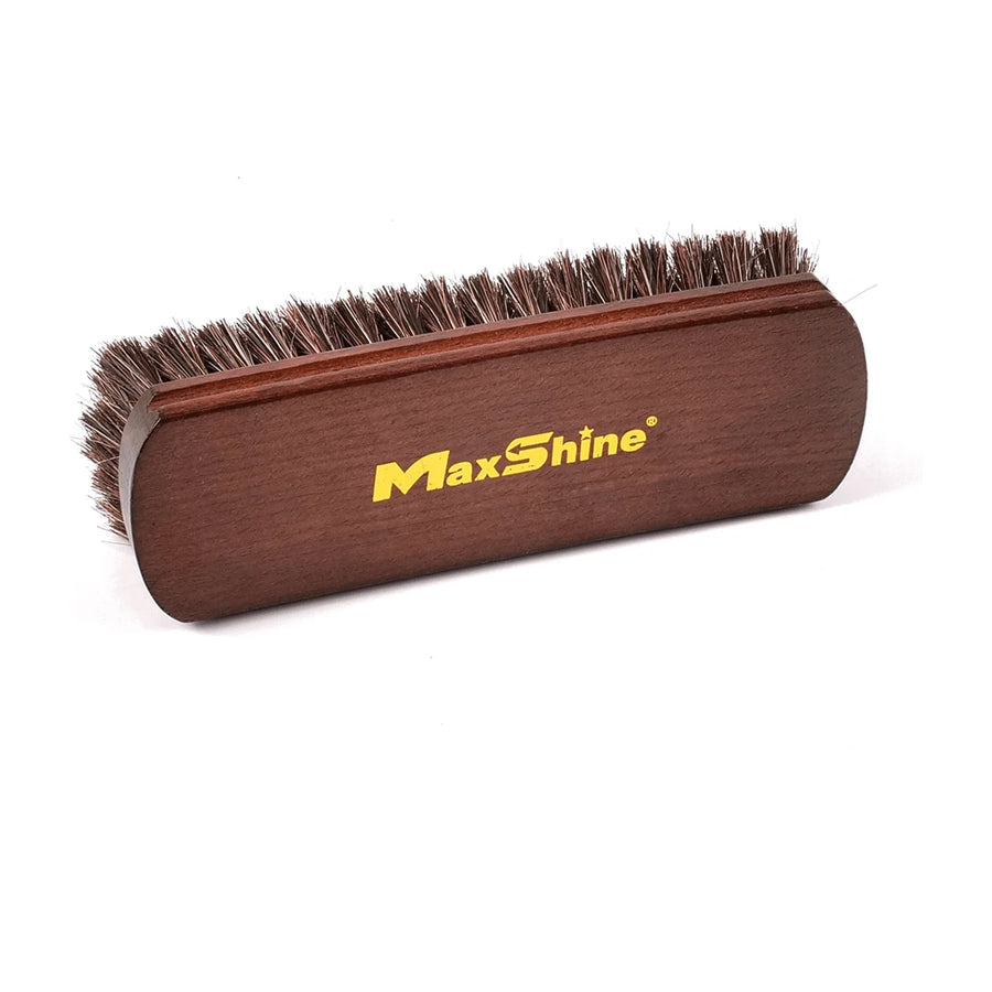 Maxshine Horsehair Brush Large 17cm, product photo on white