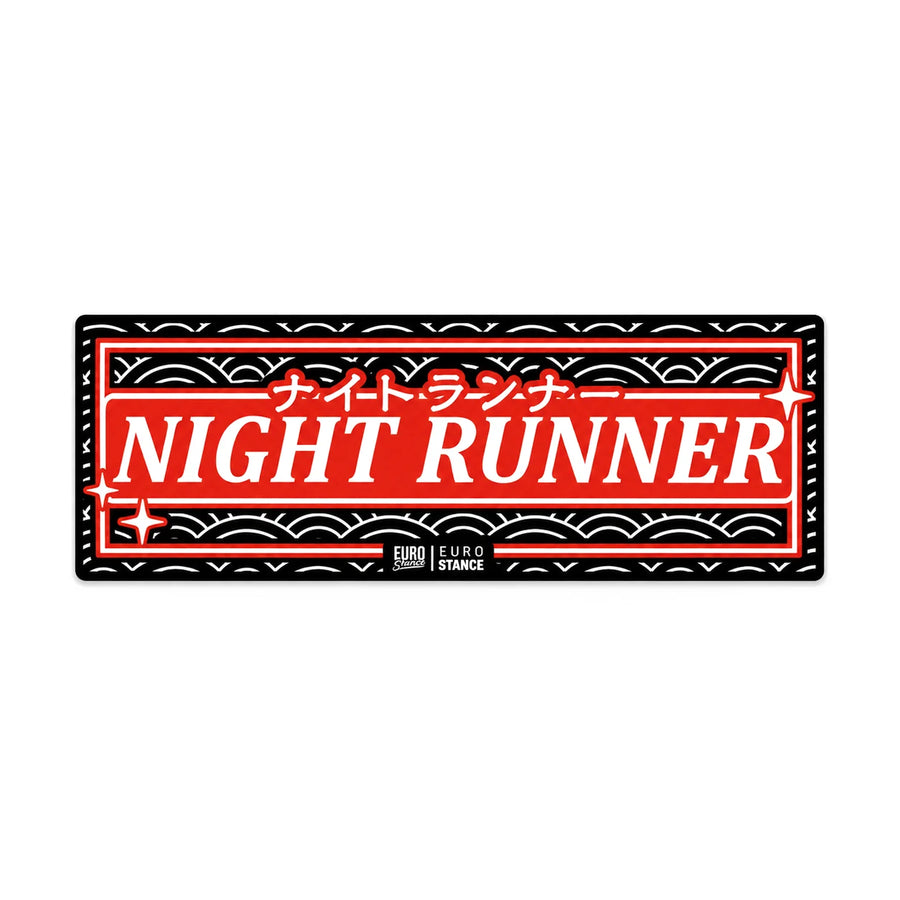 EuroStance Night Runner v2 - Slap Sticker, product photo on white