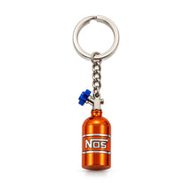 NOS Keyring Burnt Orange, product photo on white