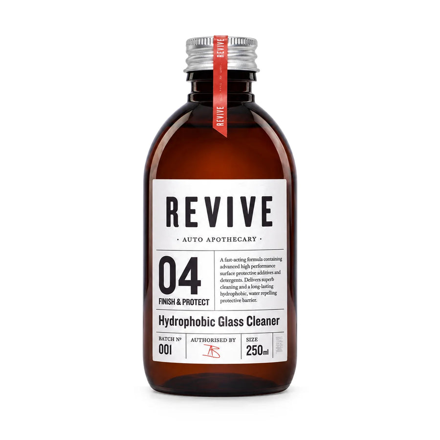 NowRevive Hydrophobic Glass Cleaner (& Sealant) 250ml, product photo on white