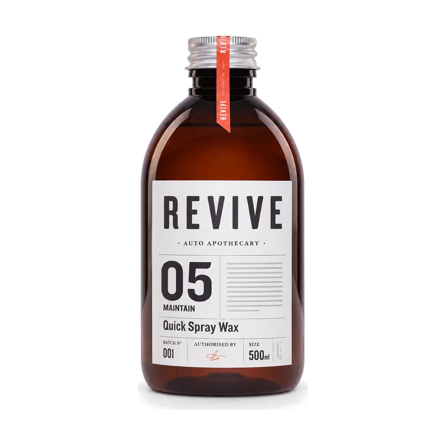 NowRevive Quick Spray Wax - 500ml, product photo on white