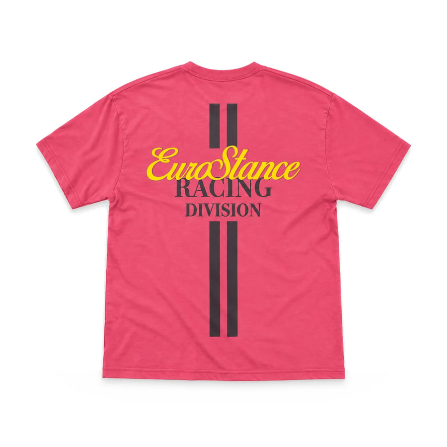 EuroStance Official Racing Division Tee back, product photo on white