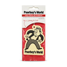 PoorBoys World Hanging Air Fresheners Cherry, product photo on white