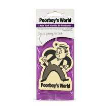 PoorBoys World Hanging Air Fresheners Vanilla, product photo on white