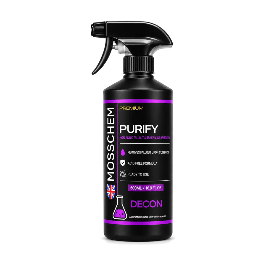 Purify Fallout & Brake Dust Remover 500ML, product photo on white