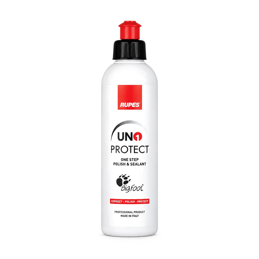 Rupes Uno Protect One Step Polish & Sealant 250ml, product photo on white