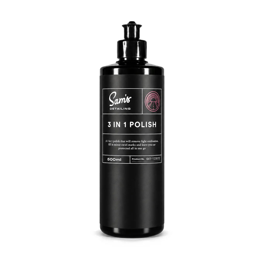 Sams Detailing 3 in 1 Polish 500ml, product photo on white