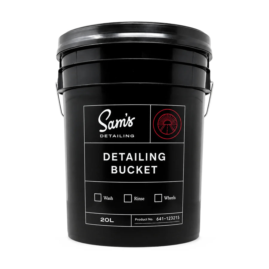 Sams Detailing Detailing Bucket Black, product photo on white